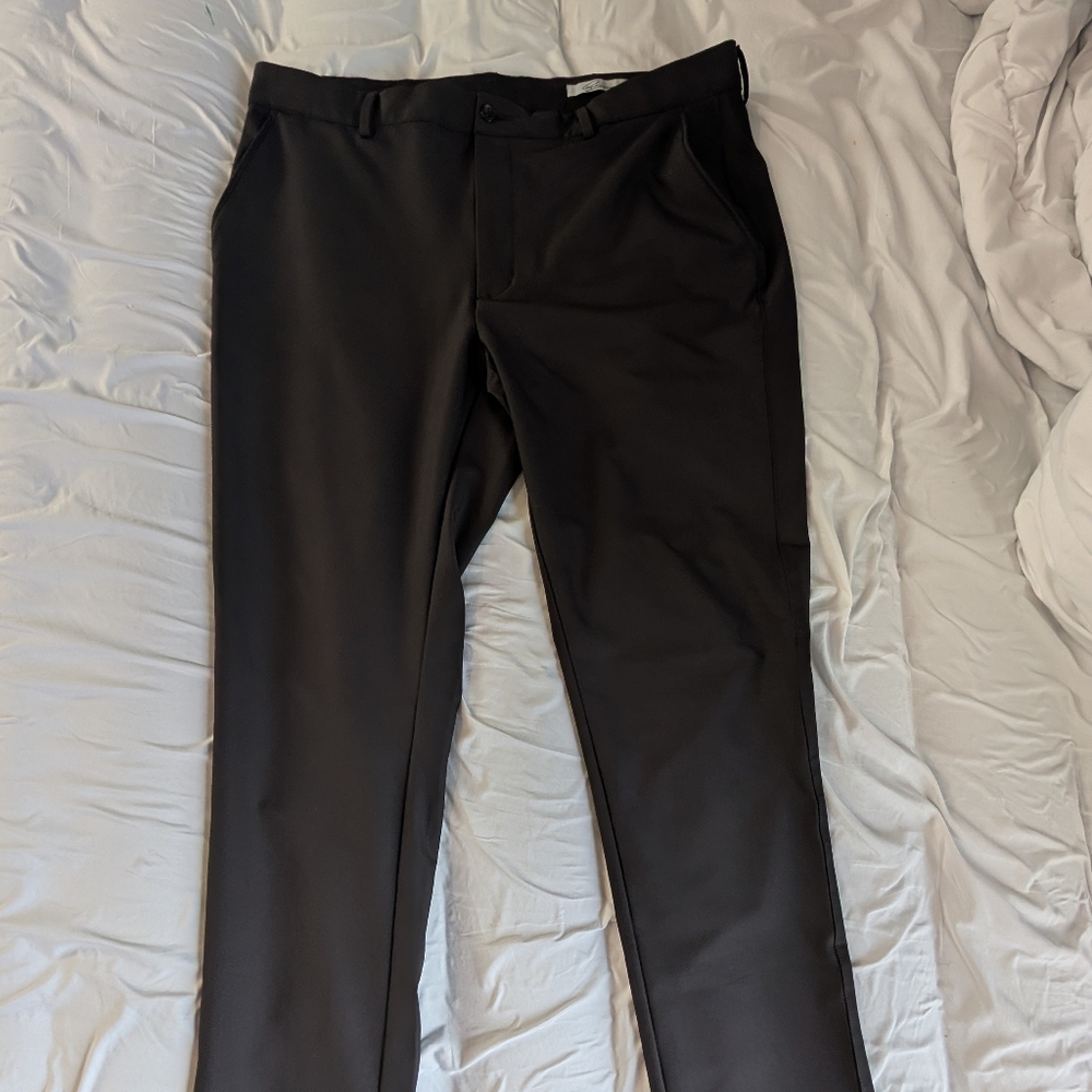 Greg Norman Black Slacks 38x34